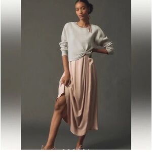 Anthropologie Gemini Two-fer Dress